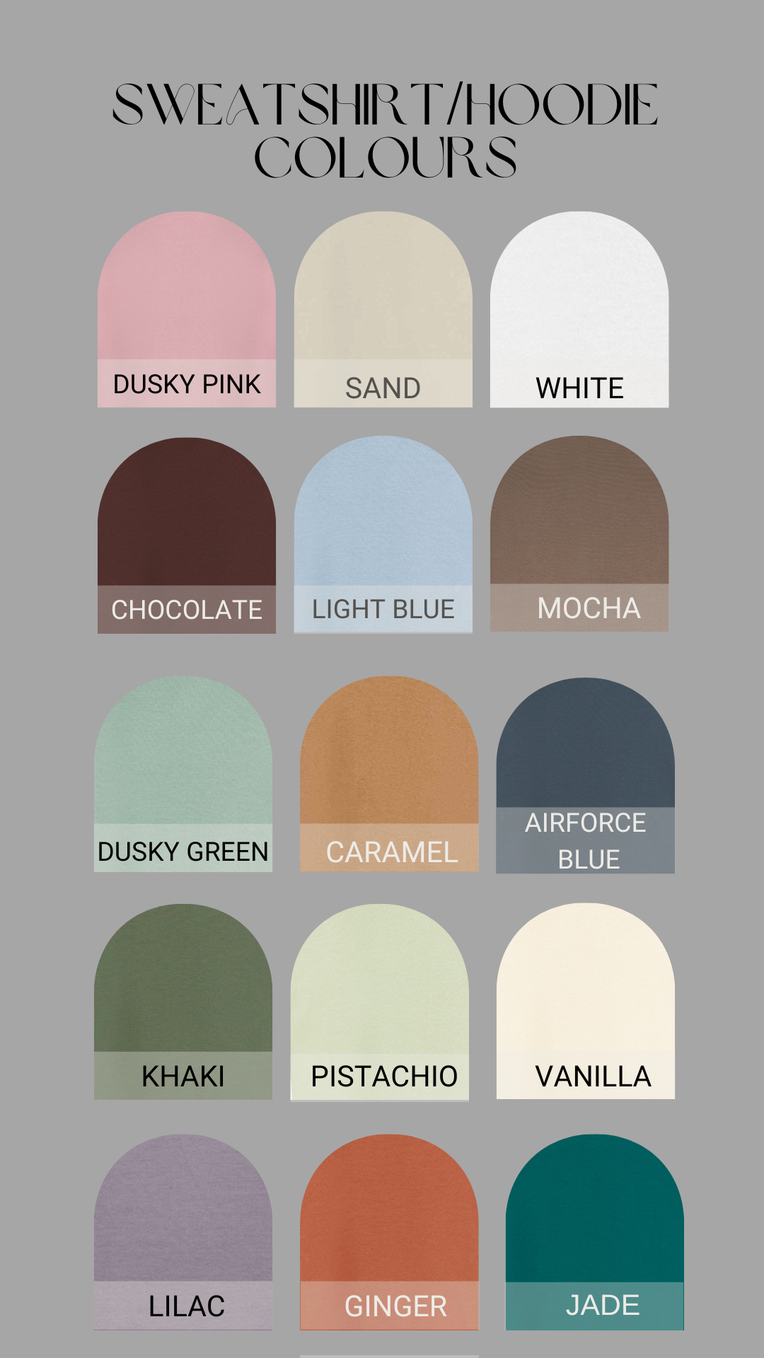 Colour Personalised Sweatshirt