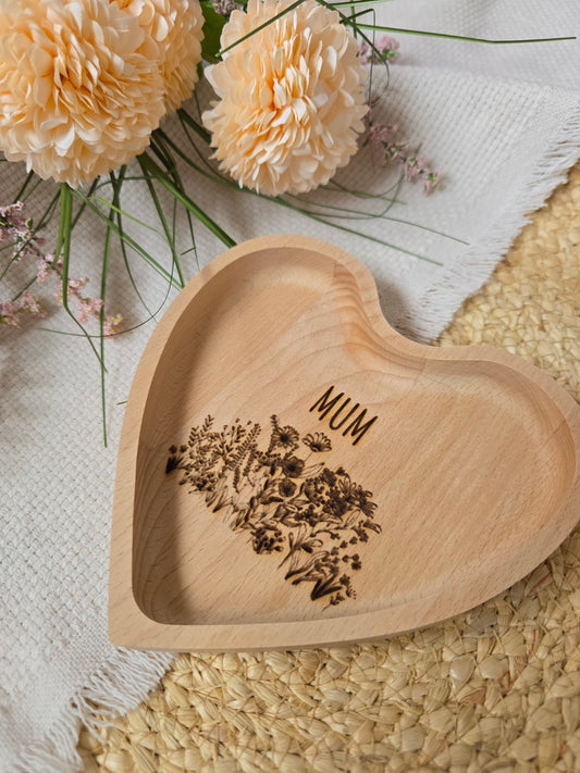 Limited Edition Personalised Engraved Heart Trinket Dish – Weekend Only