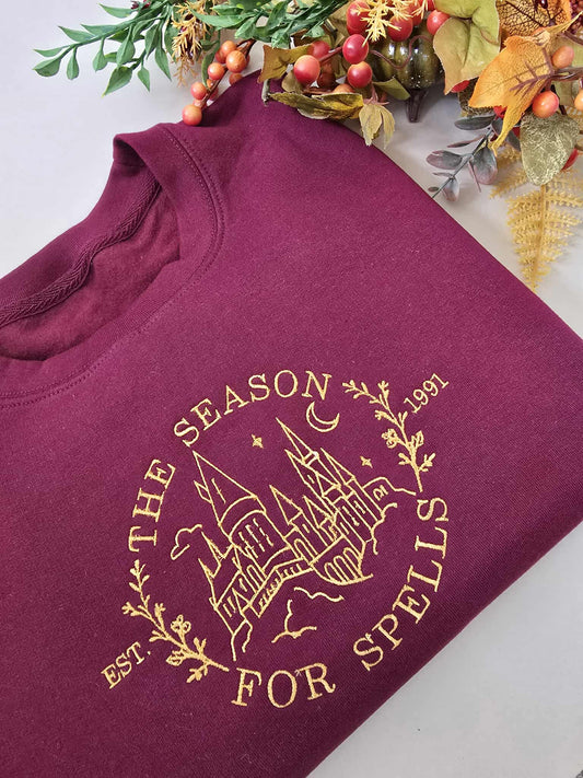 Season for Spells Embroidered Sweatshirt
